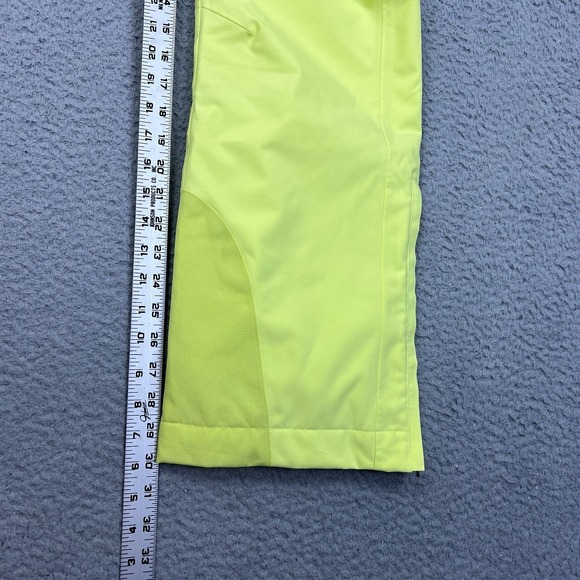 New Halfdays Women's Carson Bib Pant in Granita Size M/SHORT Neon Snow Pants - Picture 9 of 15